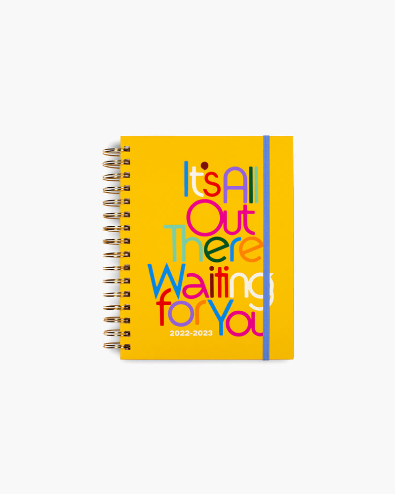 17-Month Planner [2022/2023] Medium - It's All Out There Waiting For You