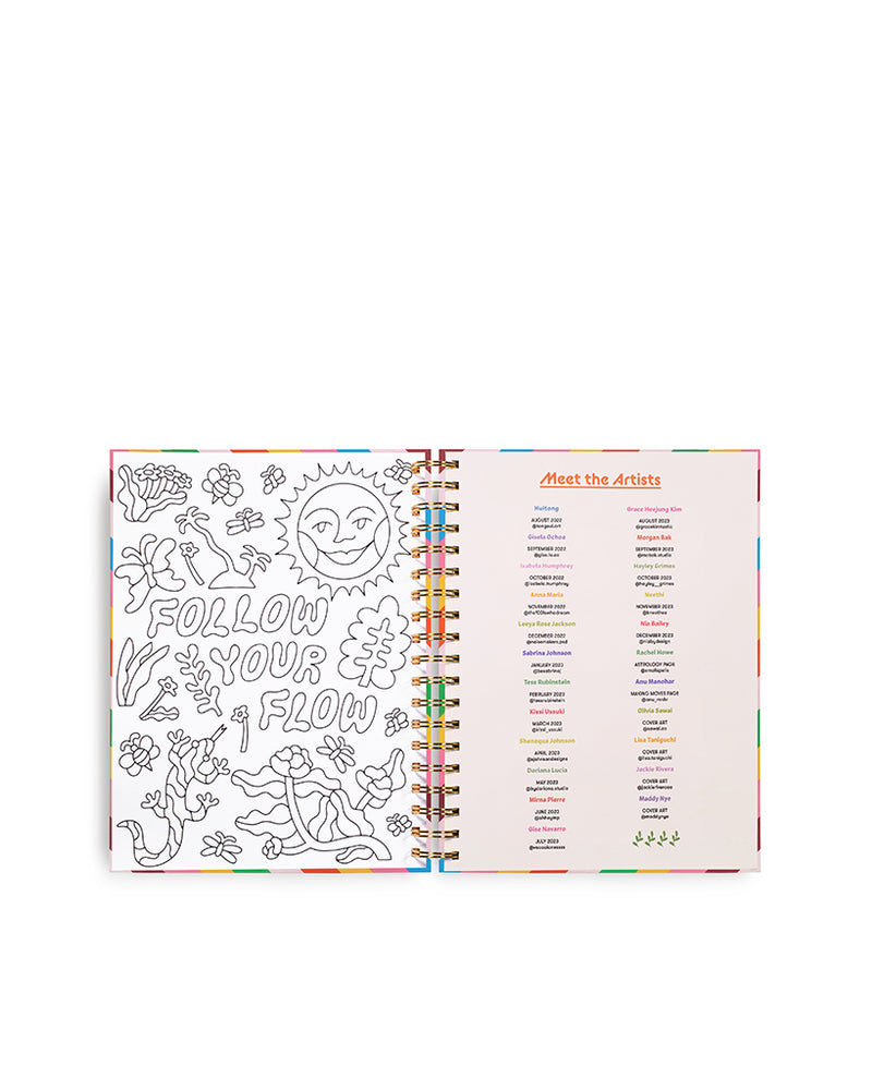 
                      
                        17-Month Planner [2022/2023] Large - Rainbow Stripe
                      
                    