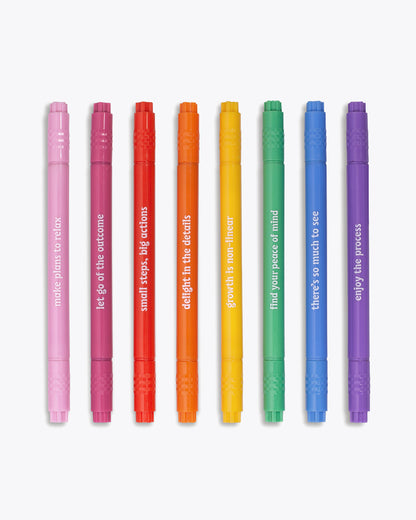 Write On Dual Tip Marker Set - Assorted