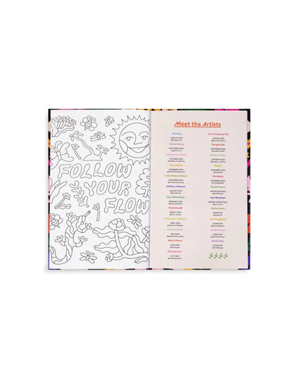 12-Month Planner Classic 2023 - Flower Power
