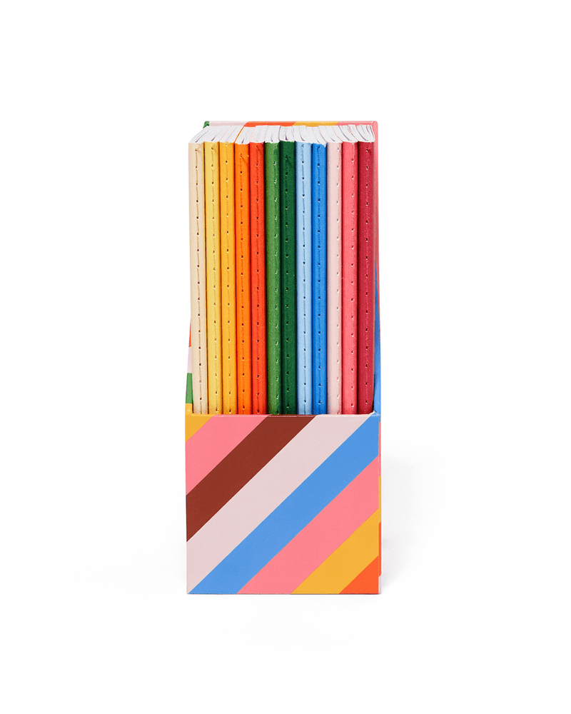 
                      
                        Wellness Notebook Set - Rainbow Stripe
                      
                    