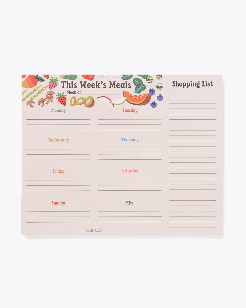 Meal Planner - Tutti Frutti