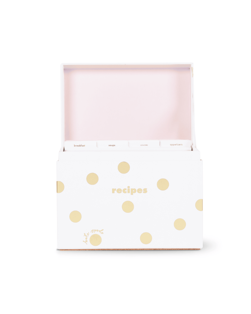 
                      
                        Recipe Box - Gold Dot
                      
                    