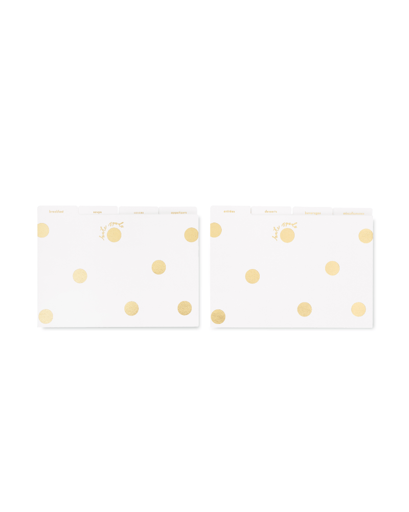 
                      
                        Recipe Box - Gold Dot
                      
                    