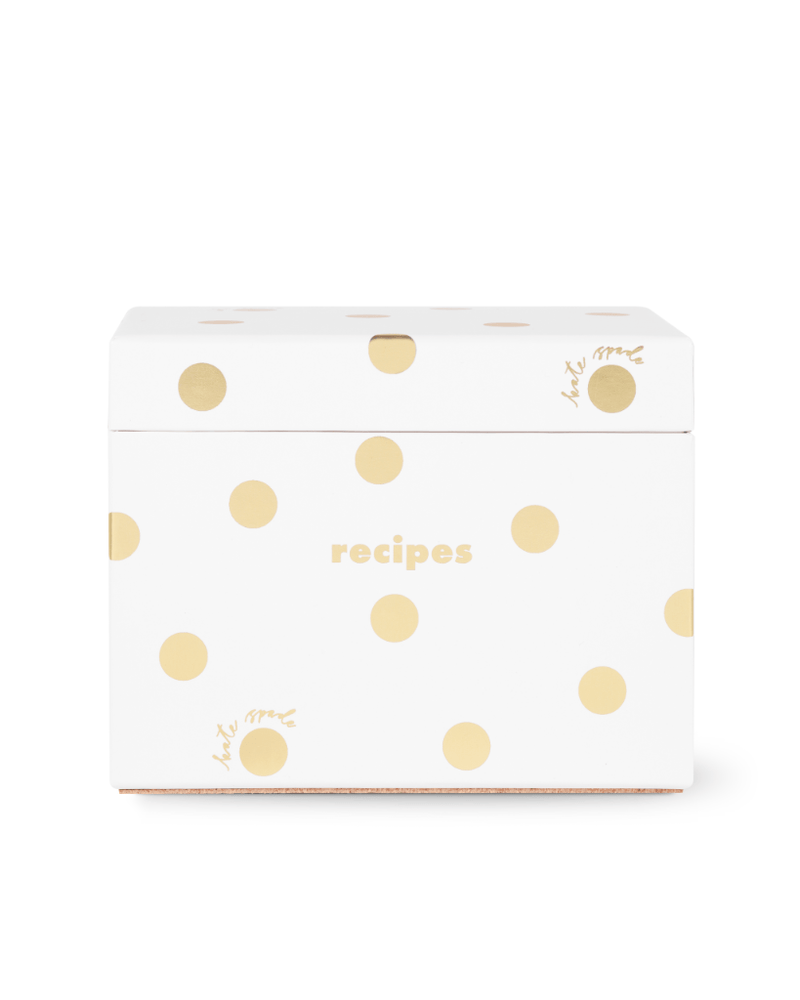 
                      
                        Recipe Box - Gold Dot
                      
                    