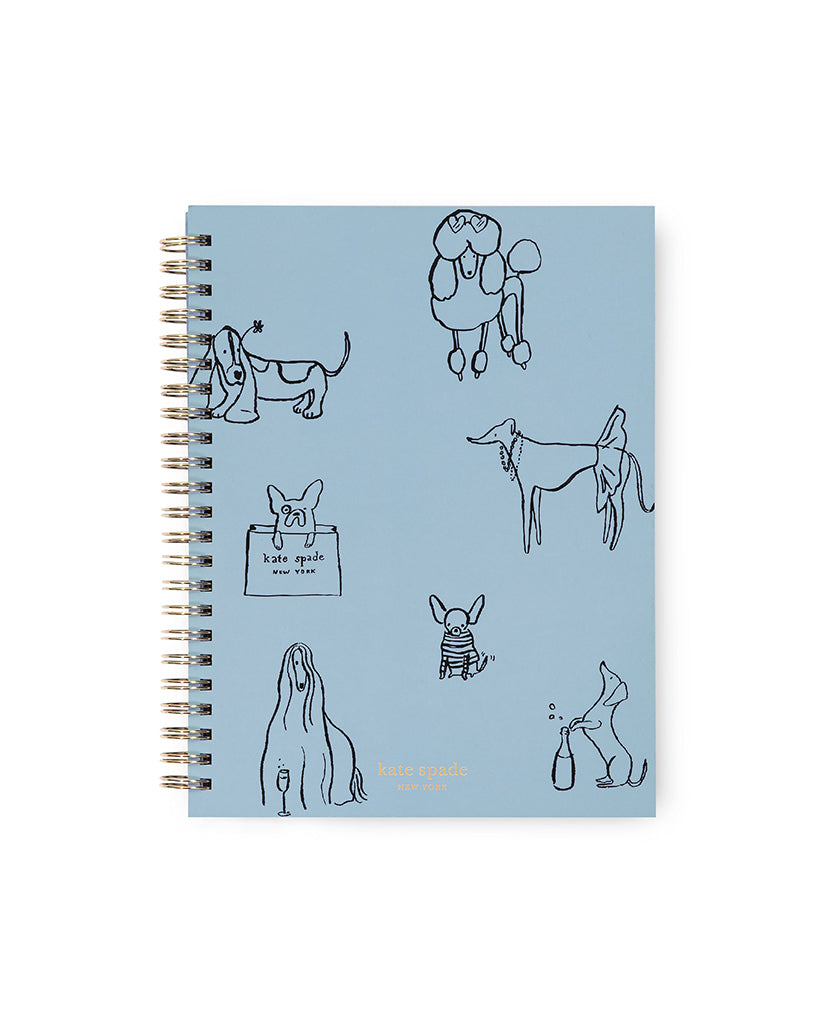 Spiral Notebook - Dog Party