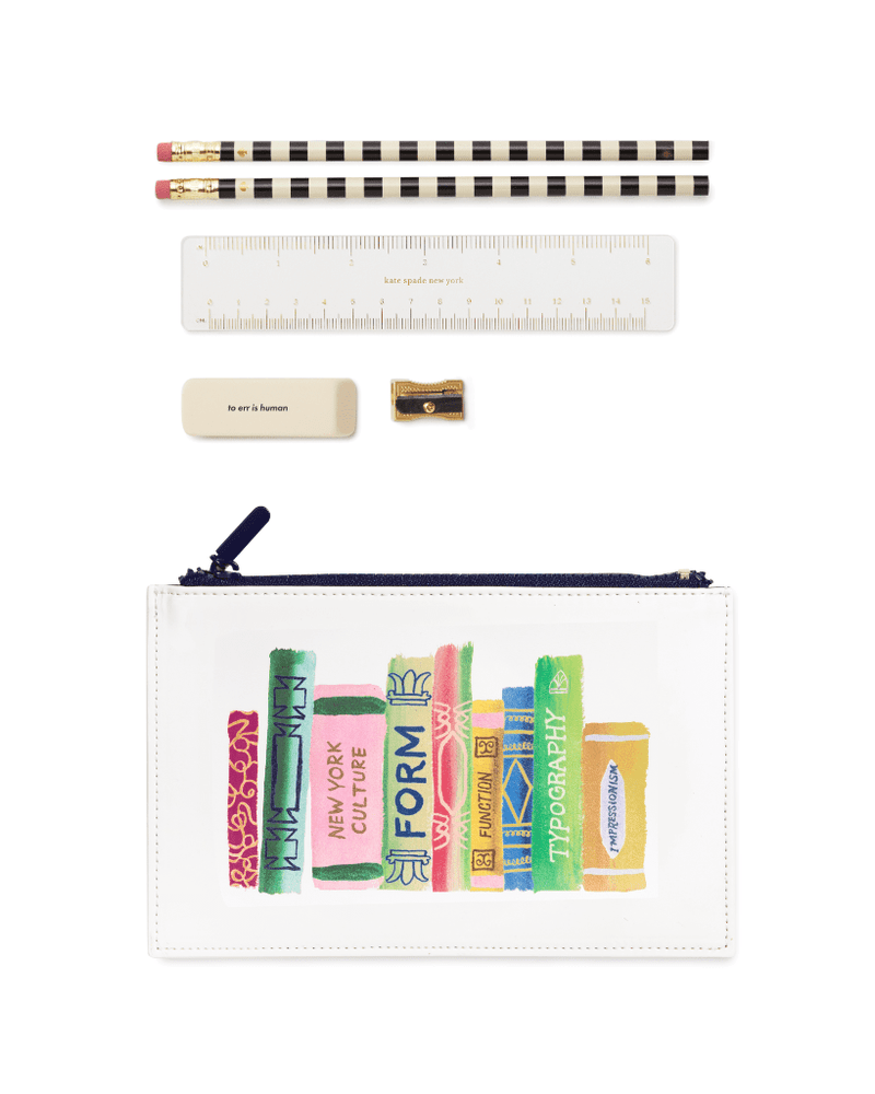 
                      
                        Pencil Pouch - Bookshelf [PRE ORDER]
                      
                    