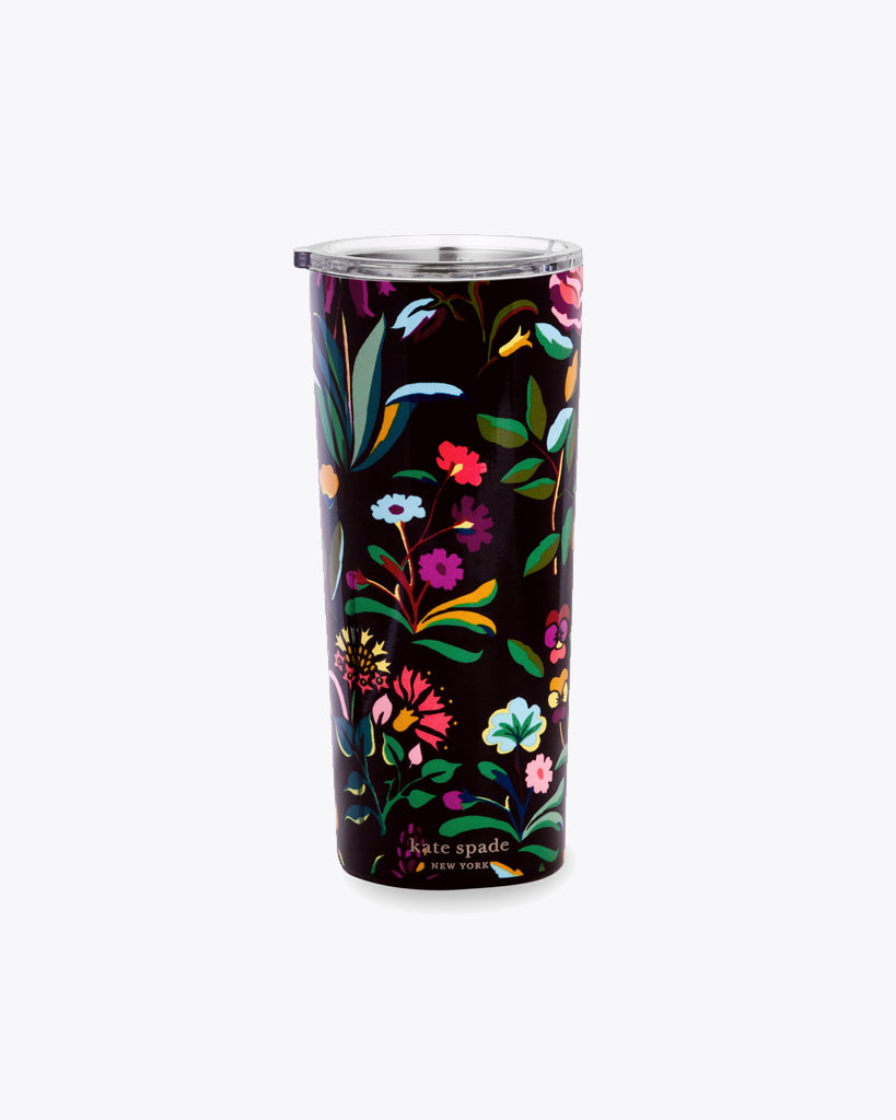 Stainless Steel Tumbler (24 oz.) - Autumn Floral