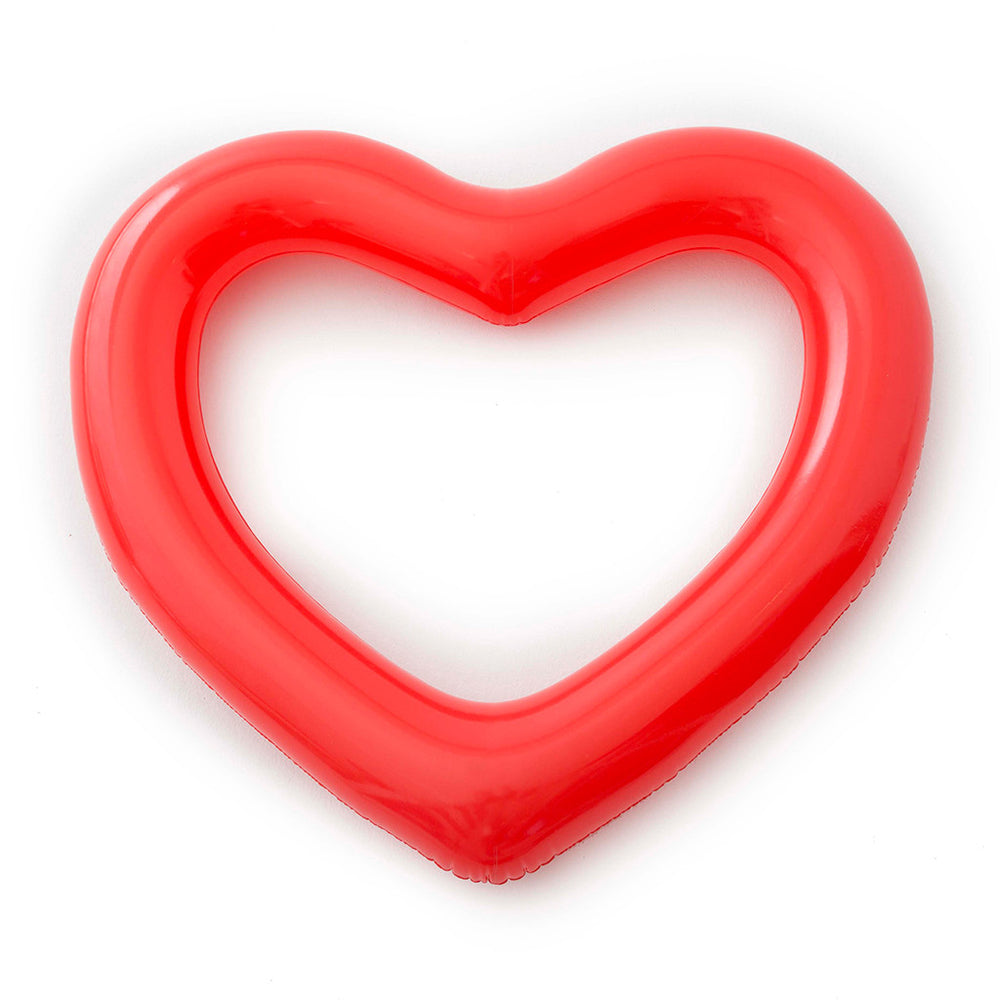 
                      
                        Beach, Please! Jumbo Heart Innertube - Red
                      
                    