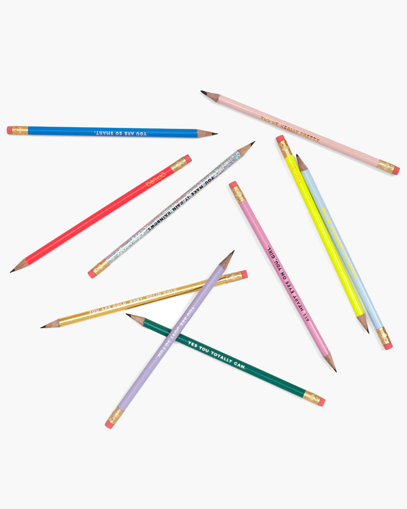 Write On Pencil Set - Compliments