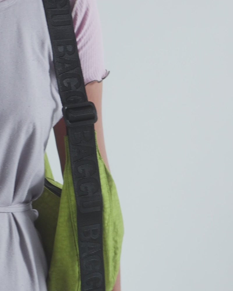 Medium Crescent Bag - Taupe