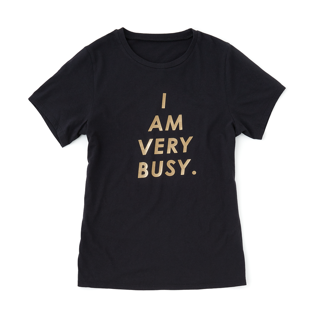 Classic Tee - I Am Very Busy (Black)