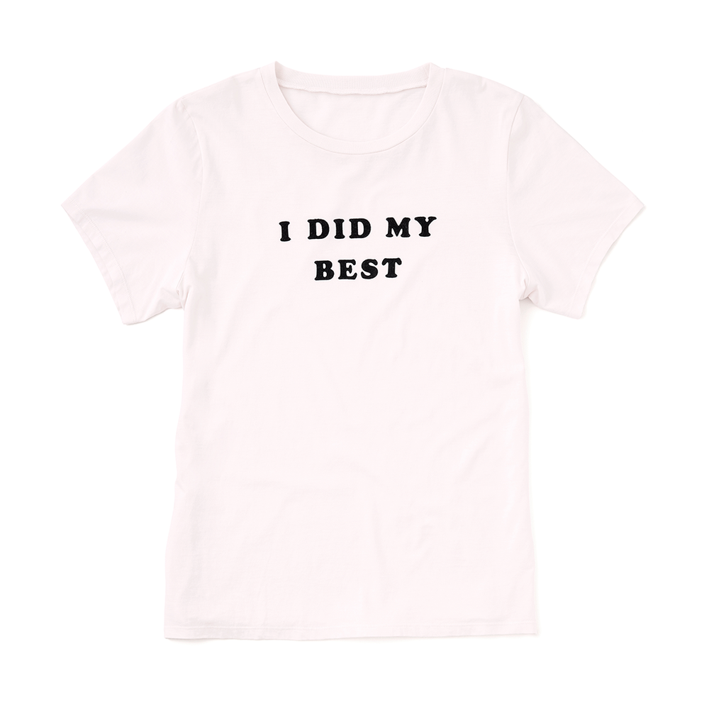 
                      
                        Classic Tee - I Did My Best (Ivory)
                      
                    