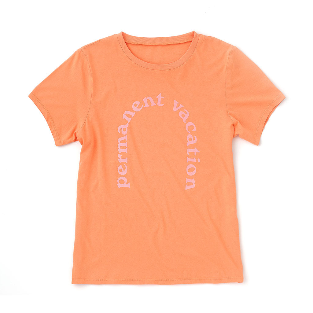 Classic Tee - Permanent Vacation (Apricot)