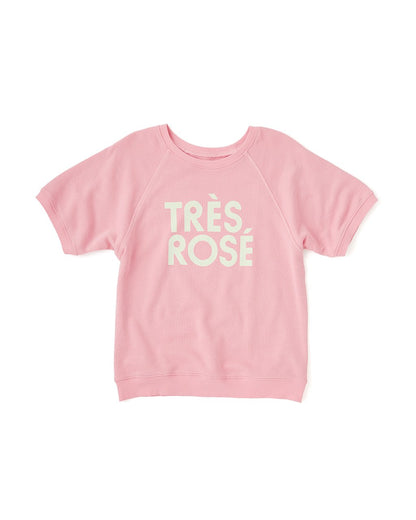 Short Sleeve Sweatshirt - Très Rosé