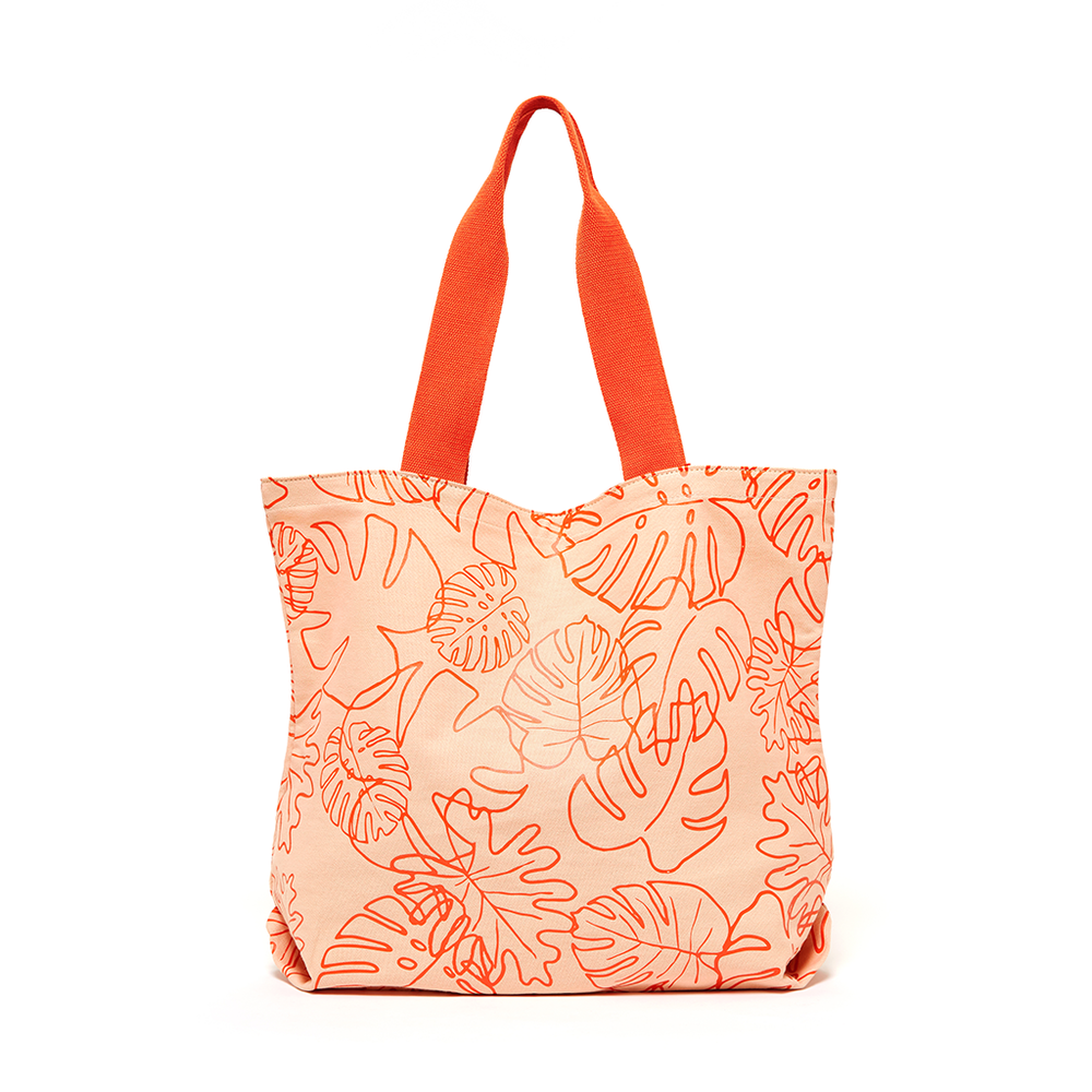 
                      
                        Canvas Tote - Monstera (Persimmon)
                      
                    