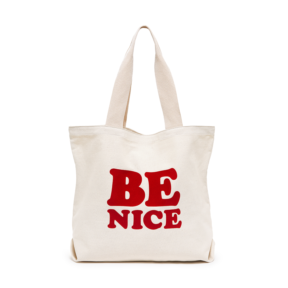 
                      
                        Canvas Tote - Be Nice
                      
                    