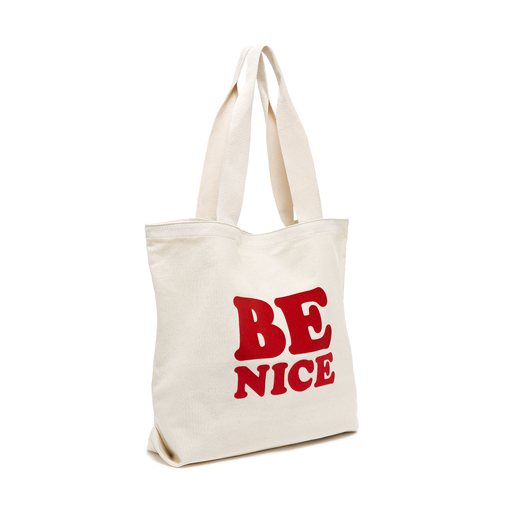 
                      
                        Canvas Tote - Be Nice
                      
                    