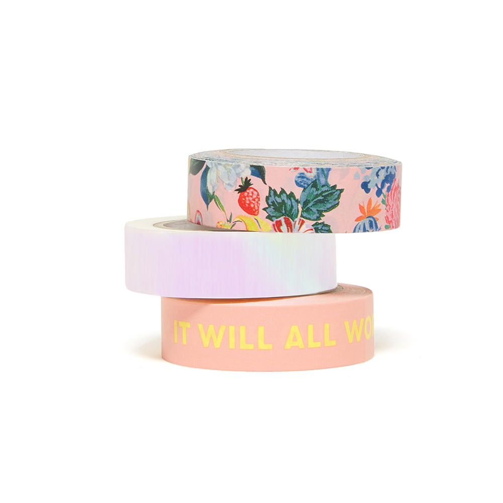 Stick With It Paper Tape Set - Garden Party