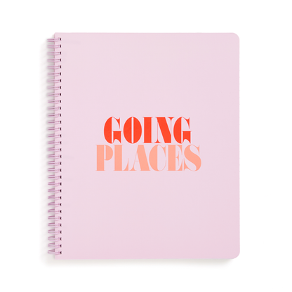 Rough Draft Large Notebook - Going Places