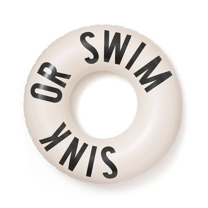 Float On Giant Innertube - Sink Or Swim