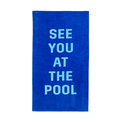 Beach, Please! Giant Towel - See You At The Pool