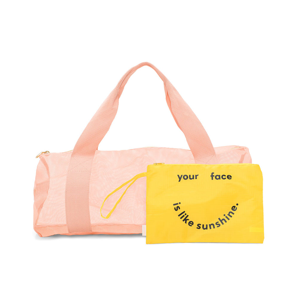 
                      
                        Work It Out Gym Bag - Mesh Pink
                      
                    
