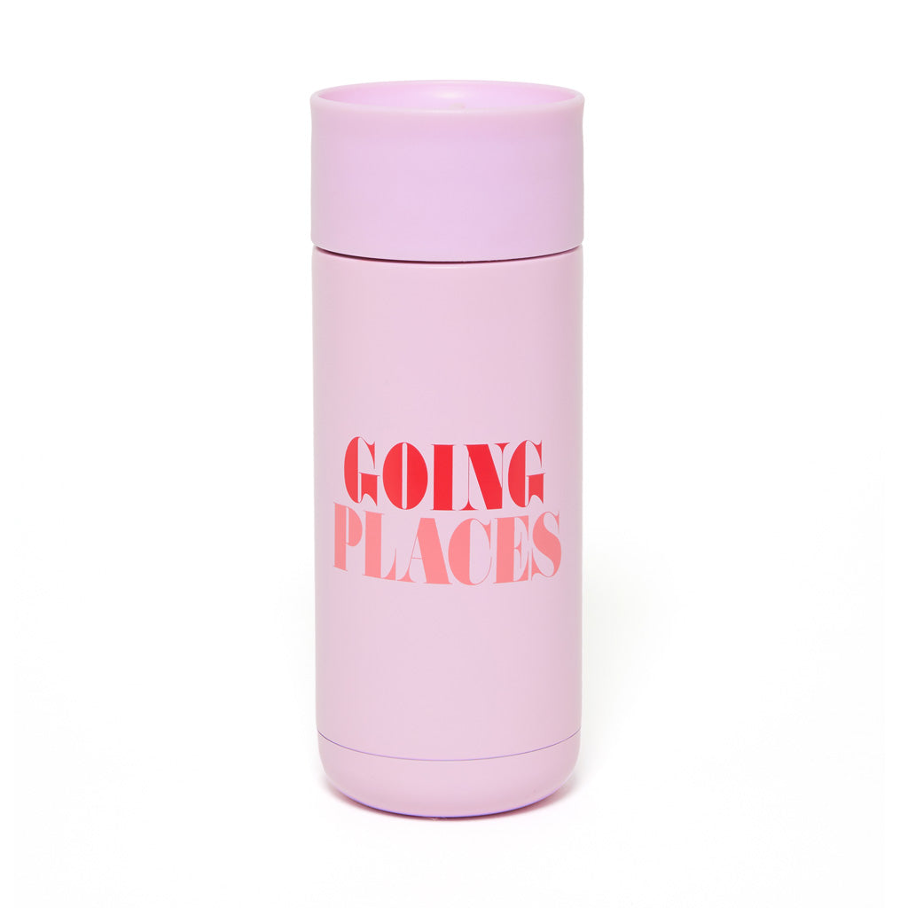 Stainless Steel Thermal Mug - Going Places