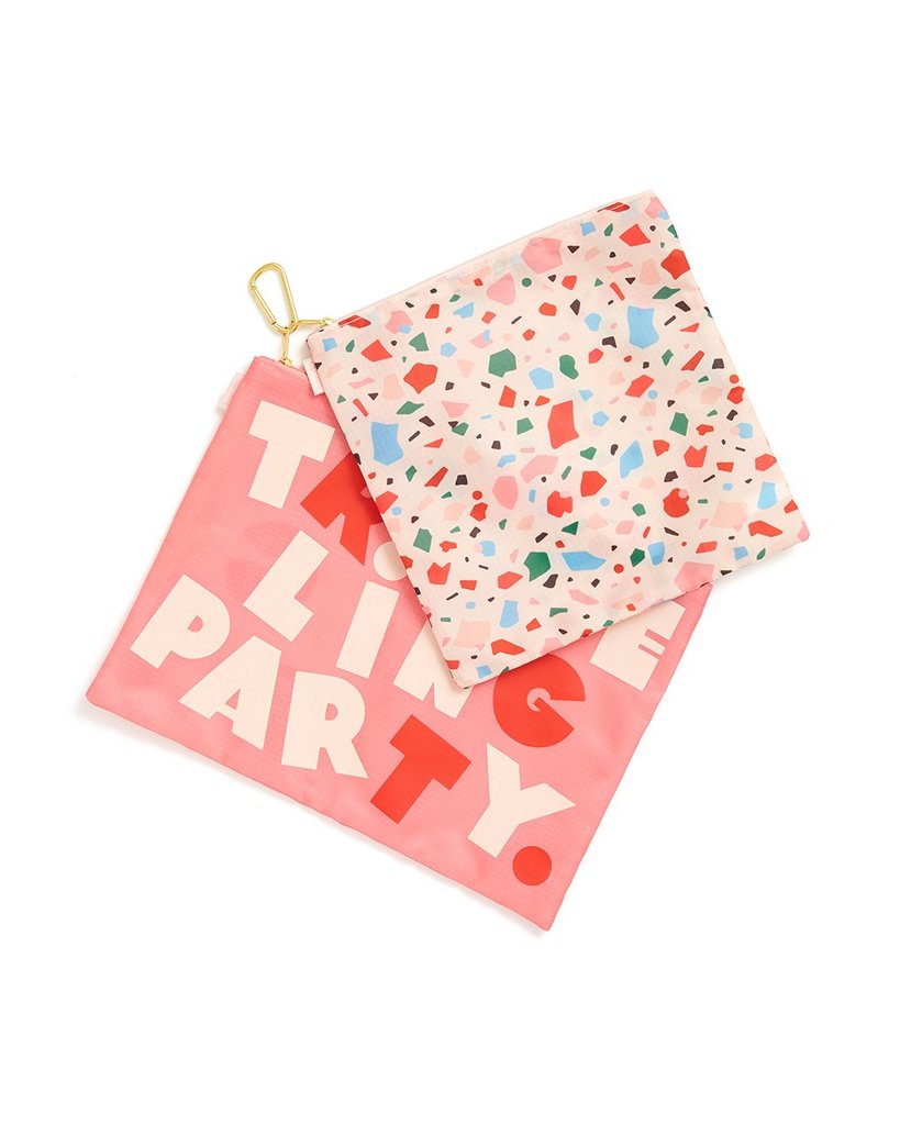 Large Carryall Duo - Confetti / Traveling Party