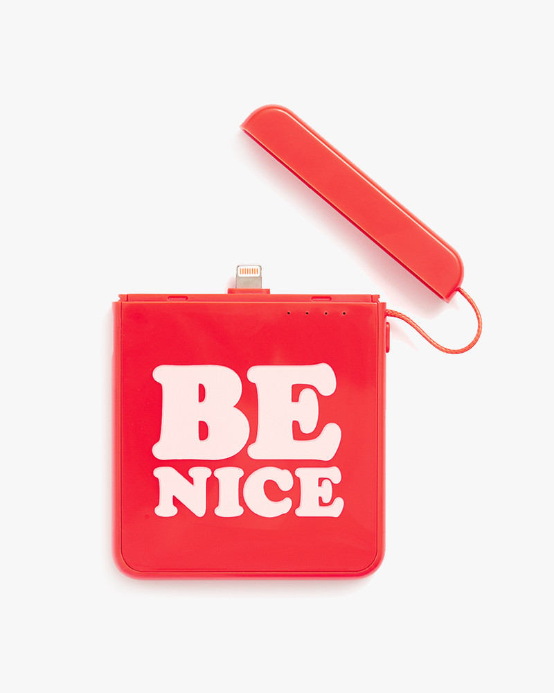 
                      
                        Back Me Up Mobile Charger - Be Nice
                      
                    