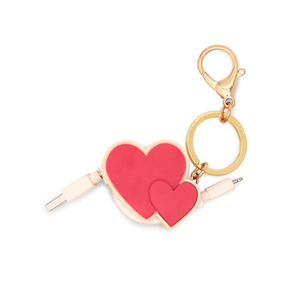 Retractable Charging Cord - Heart To Heart
