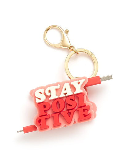 Retractable Charging Cord - Stay Positive