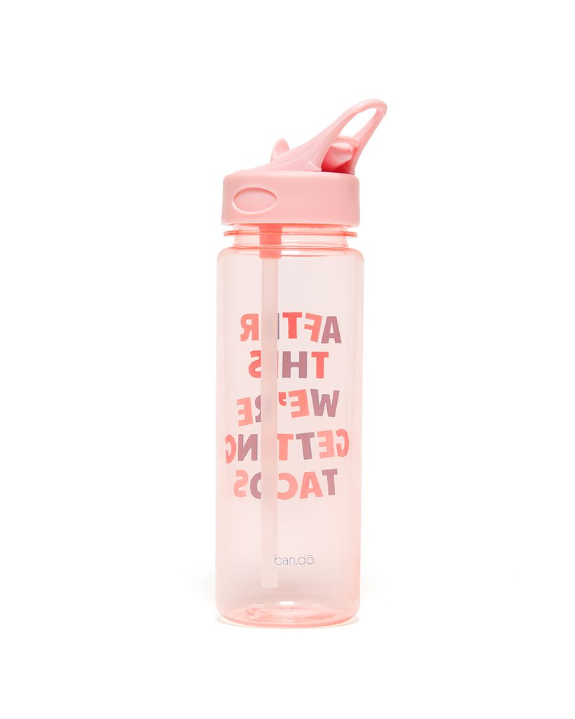 Work It Out Water Bottle - After This We're Getting Tacos