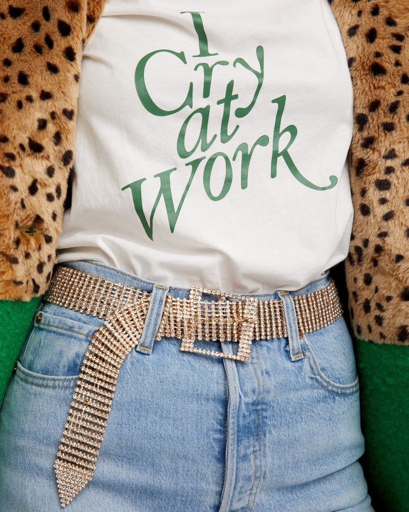 
                      
                        Classic Tee - I Cry At Work (Ivory)
                      
                    