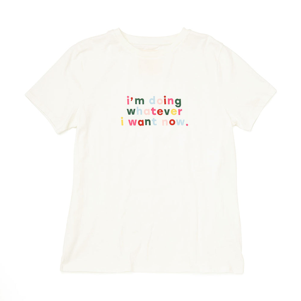 
                      
                        Classic Tee - Whatever I Want Now (Ivory)
                      
                    
