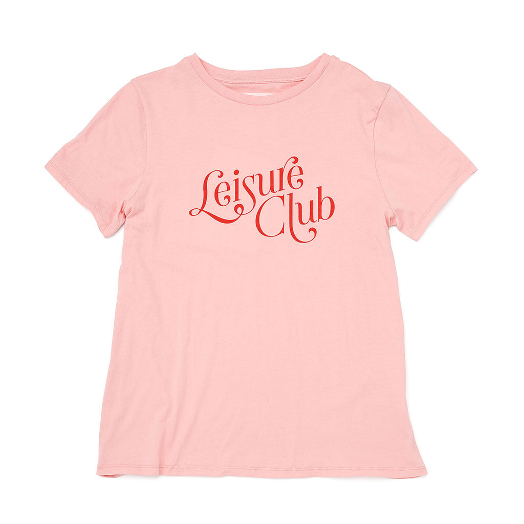 Classic Tee - Leisure Club (Cameo Pink)