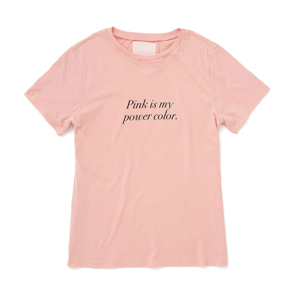 
                      
                        Classic Tee - Pink Is My Power Color (Cameo Pink)
                      
                    