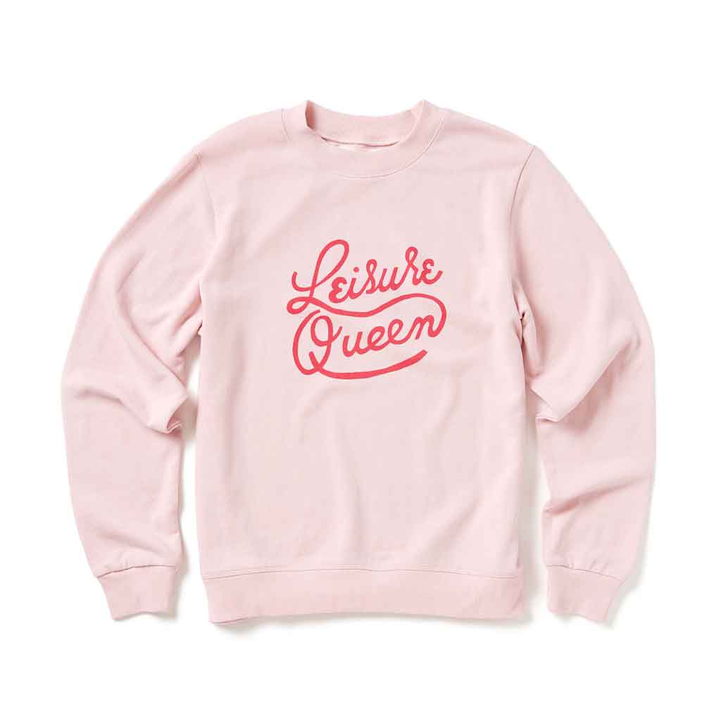 Sweatshirt - Leisure Queen (Ballet Pink)