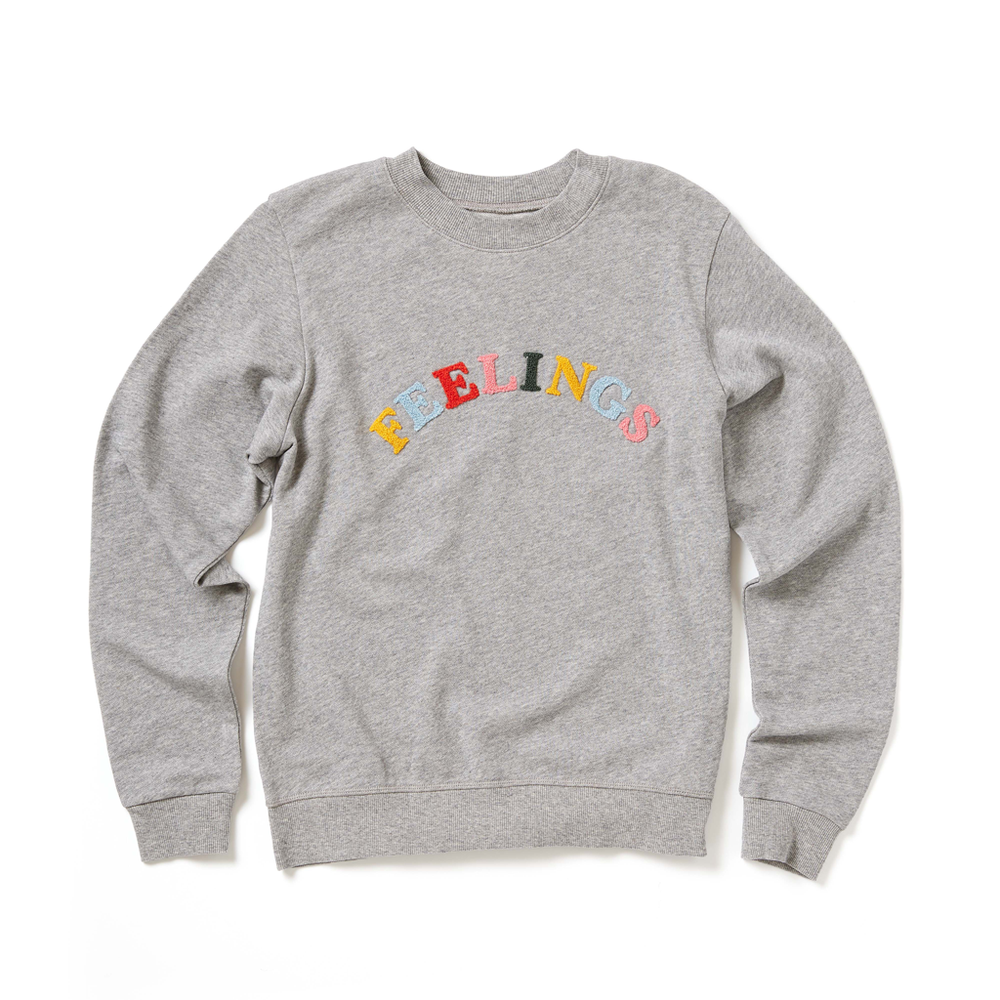 Sweatshirt - Feelings (Grey)