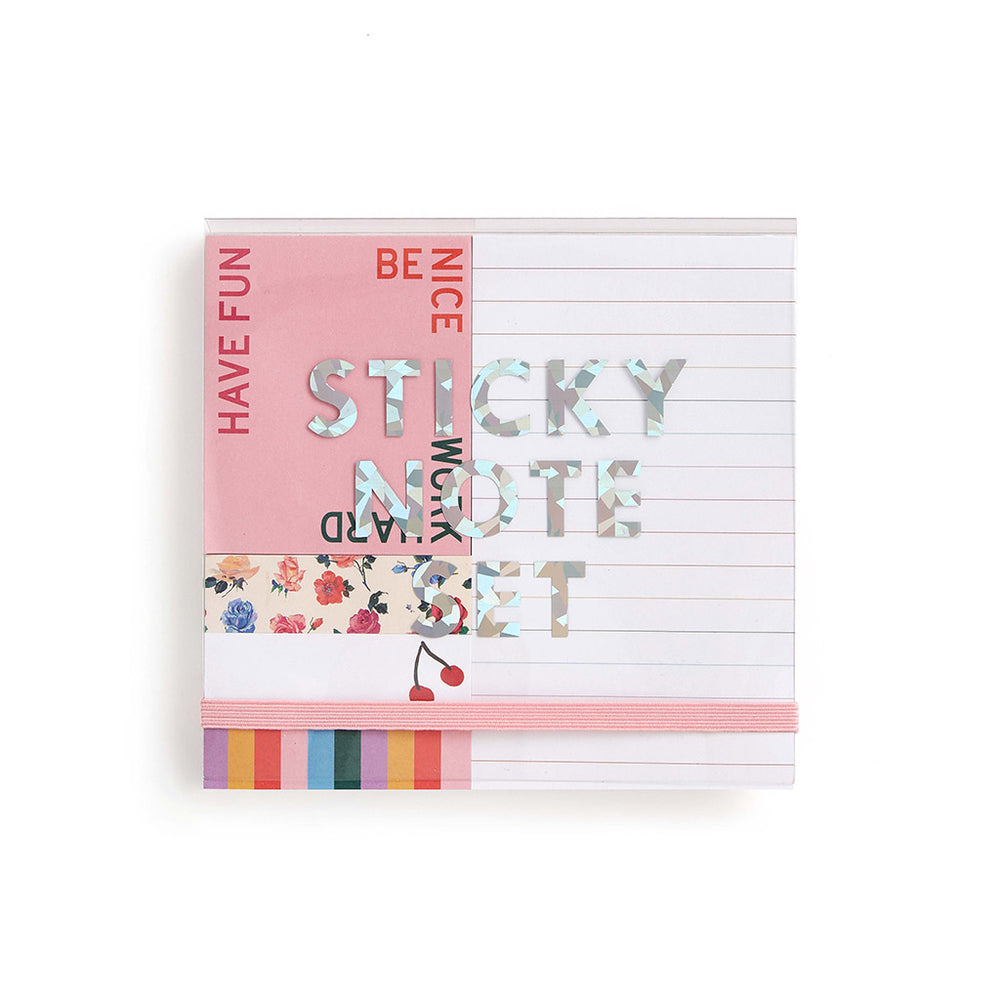 Sticky Note Set - Coming Up Roses