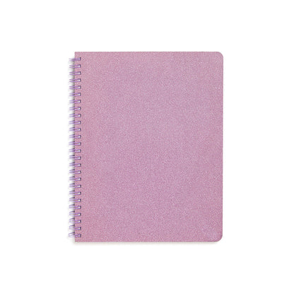 Rough Draft Mini Notebook - Lilac Glitter