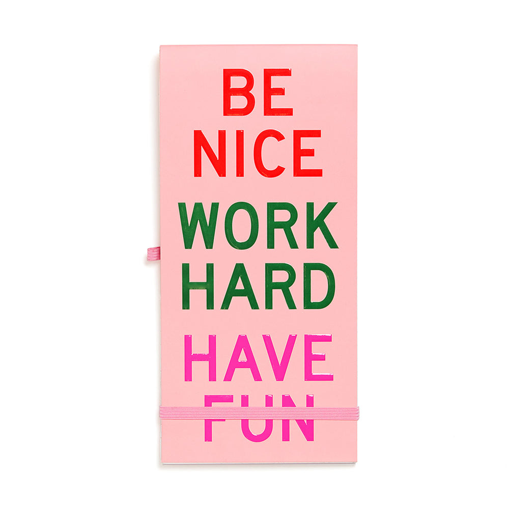 
                      
                        Little Buddy Reporter Pad - Have Fun Be Nice
                      
                    