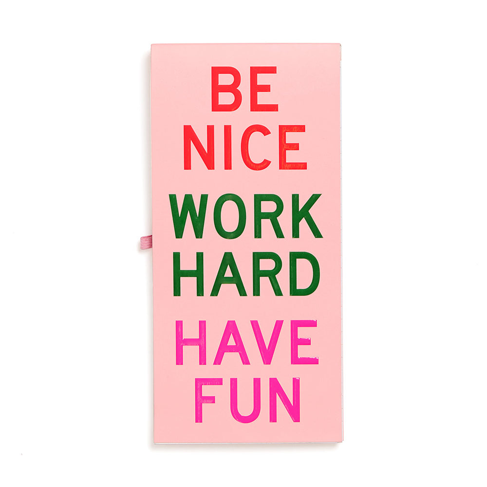 
                      
                        Little Buddy Reporter Pad - Have Fun Be Nice
                      
                    
