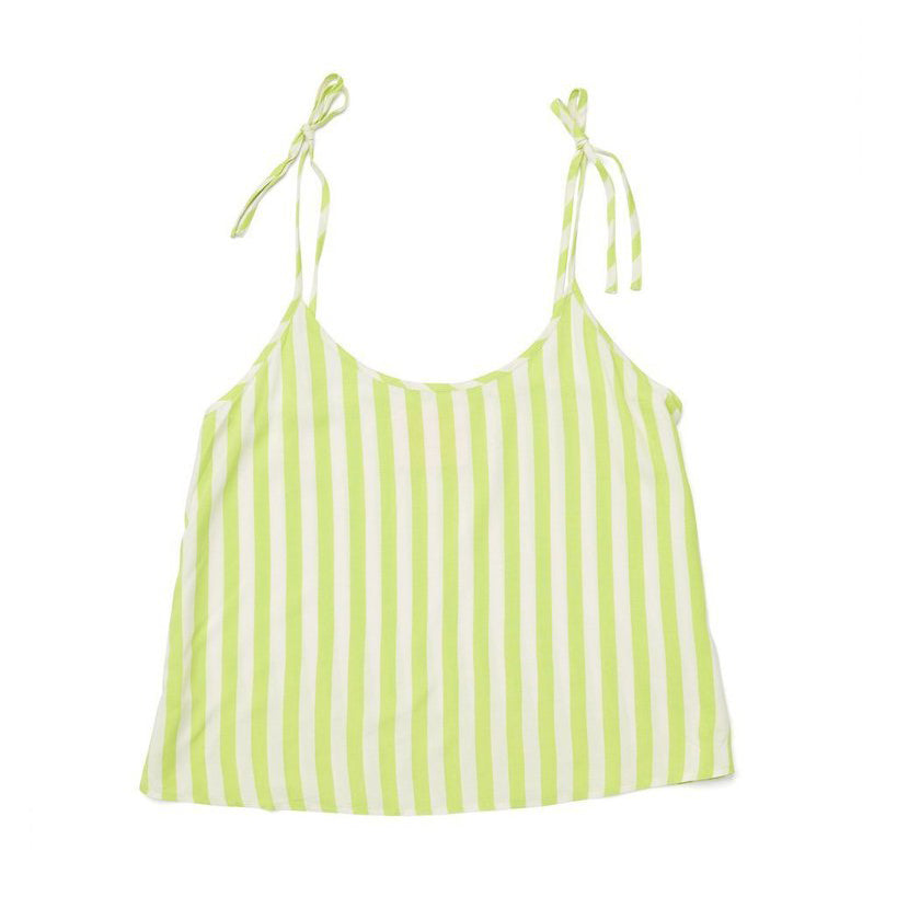 
                      
                        Breezy Tank - Lime Green Stripes
                      
                    