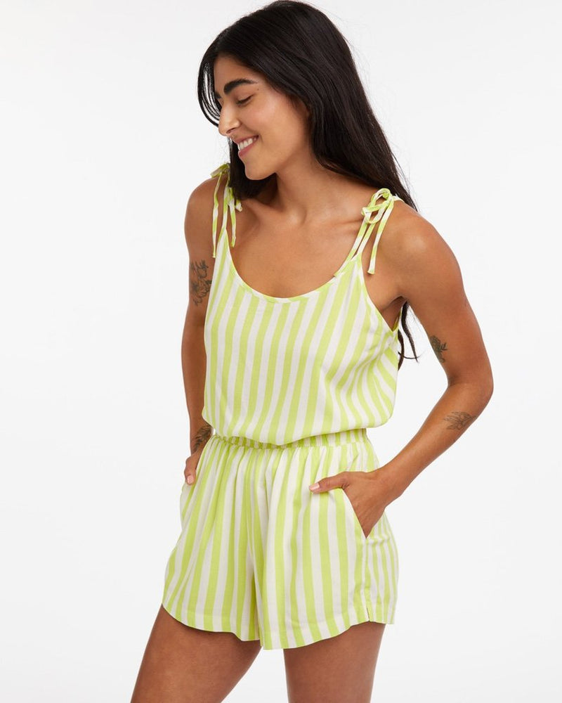 
                      
                        Breezy Tank - Lime Green Stripes
                      
                    