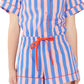 Leisure Club - Indigo & Sleepy Pink Sleep Short