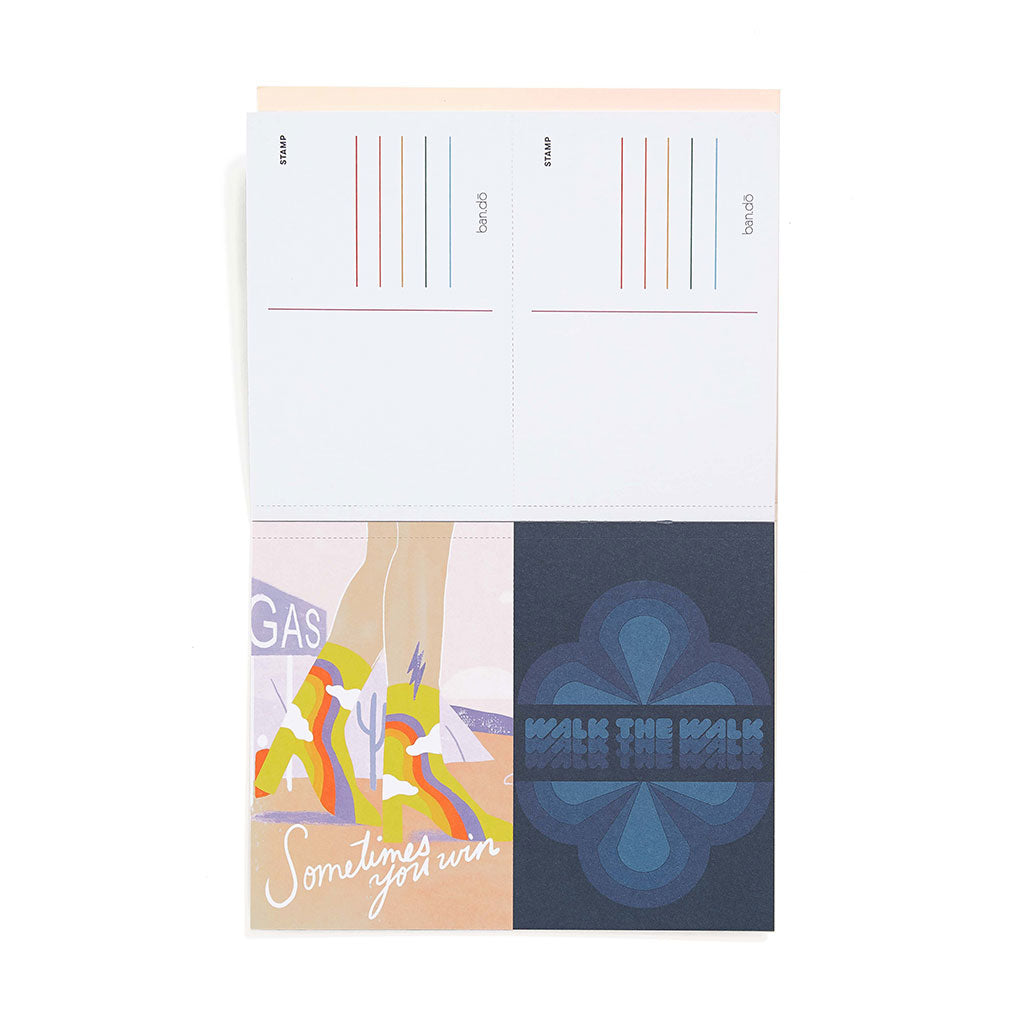 Artist Collection Postcard Book - Rainbow