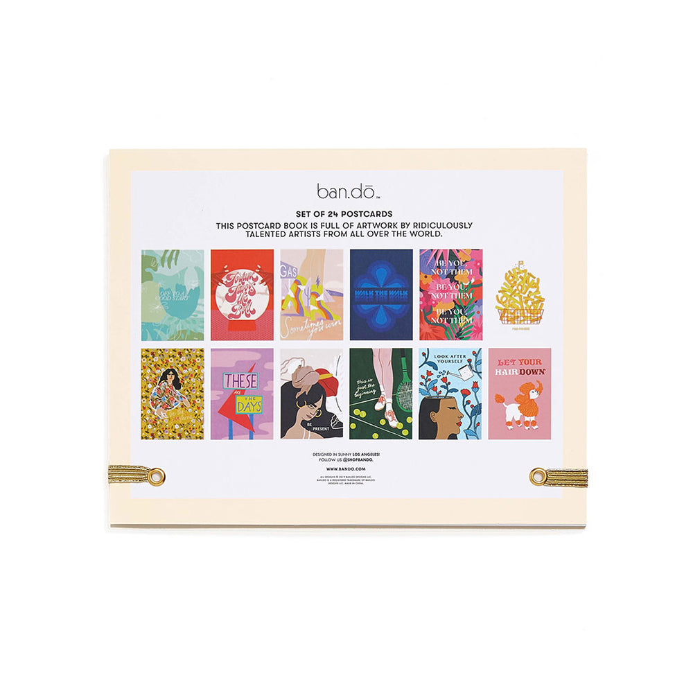 
                      
                        Artist Collection Postcard Book - Rainbow
                      
                    