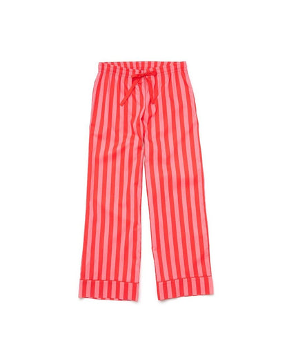 Leisure Pant - Hot Pink/Red Stripe