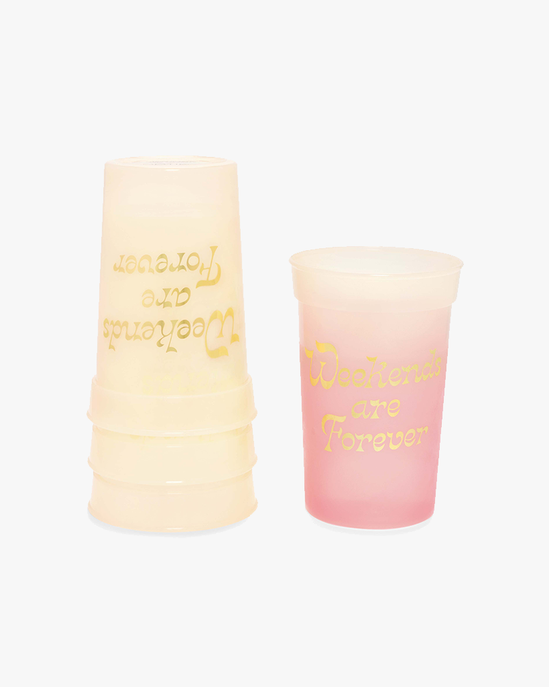
                      
                        Party On Plastic Cup Set - Weekends Are Forever
                      
                    